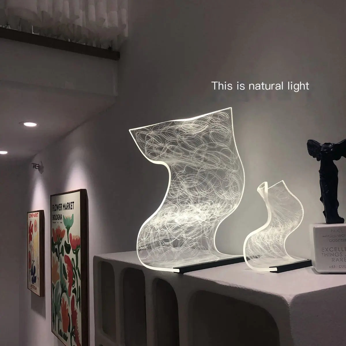 Creative Aesthetic Table Lamp for Bedroom Decor